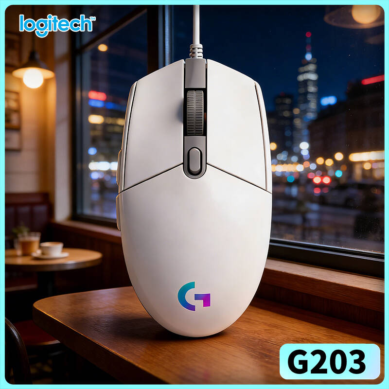 Logitech Mouse G203 - Logitech G203 Wired Gaming Mouse RGB