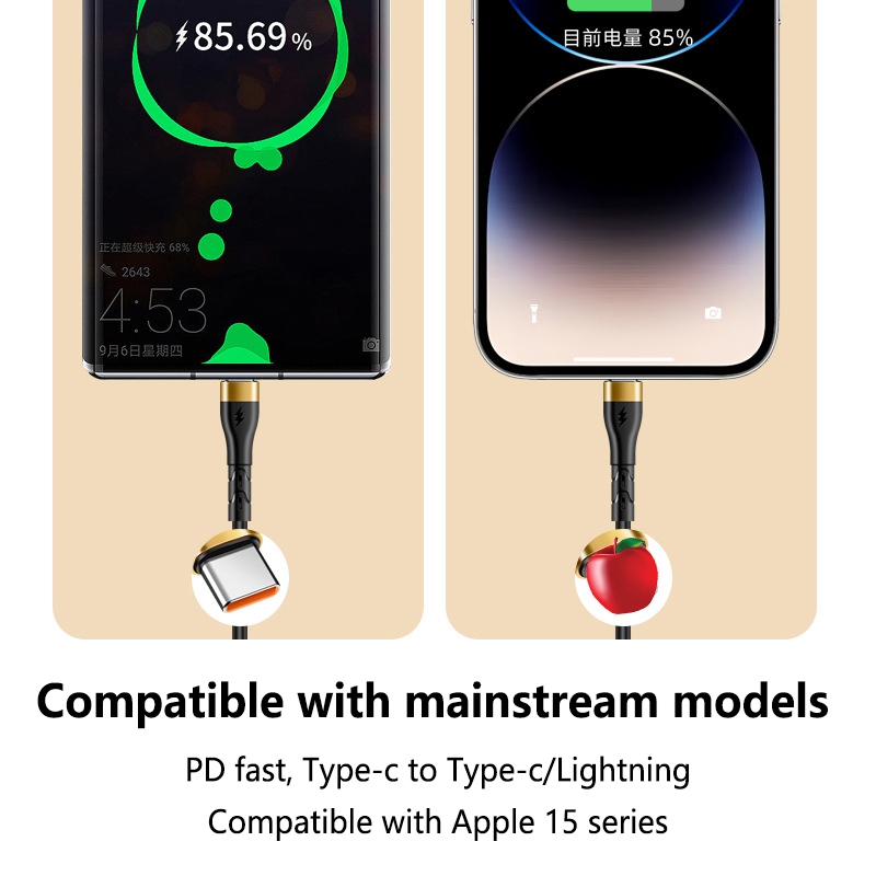 PD 120W Type C To Type C Cable - огляд і ціна Coiled Usb Cable