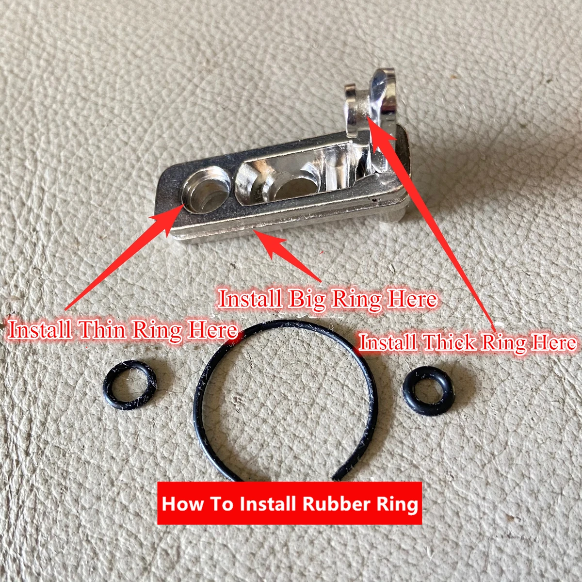 Multi Color Alloy Sealed Botto - огляд і ціна Gasket Mount Kit