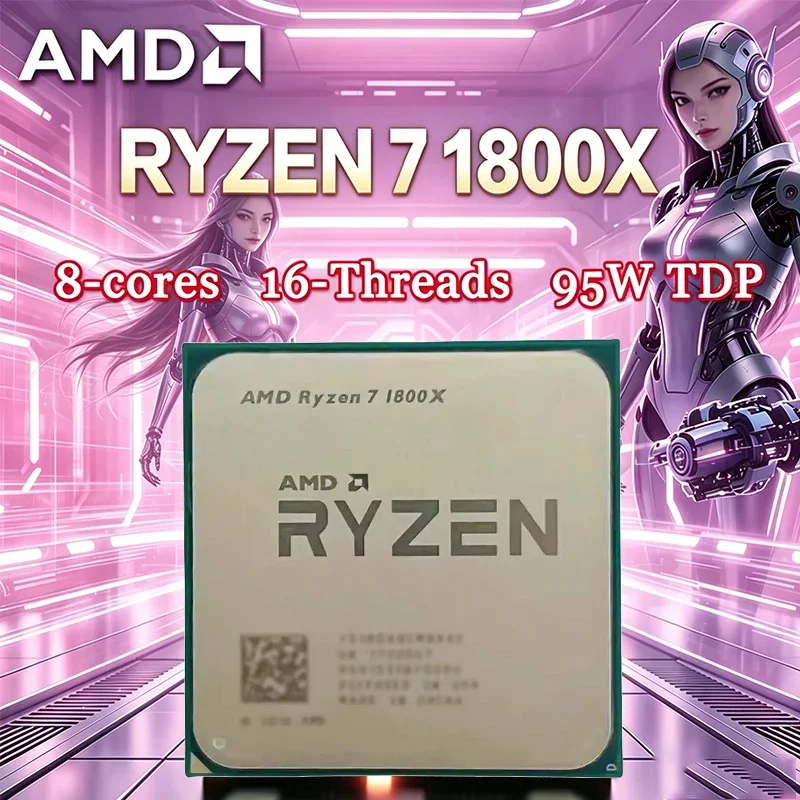 AMD Ryzen 7 1800X CPU 3.60GHz- - огляд і ціна Amd Cpu Ryzen 7