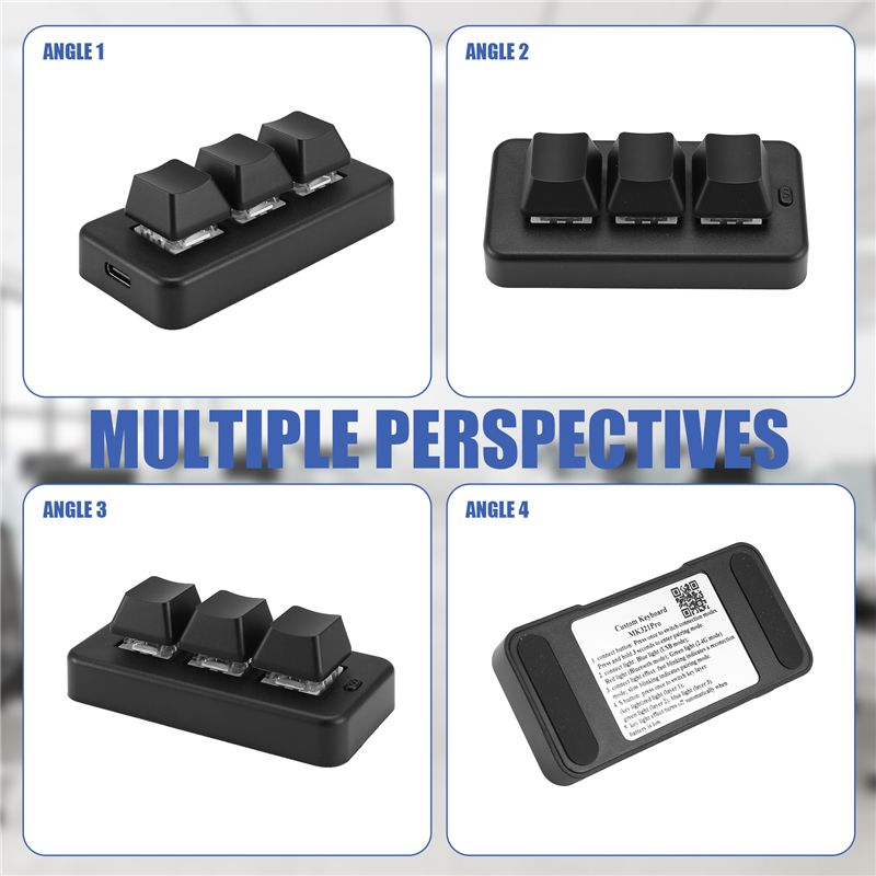 MK321 Progammable Macro Mini K - огляд і ціна Gaming Keyboard Mini