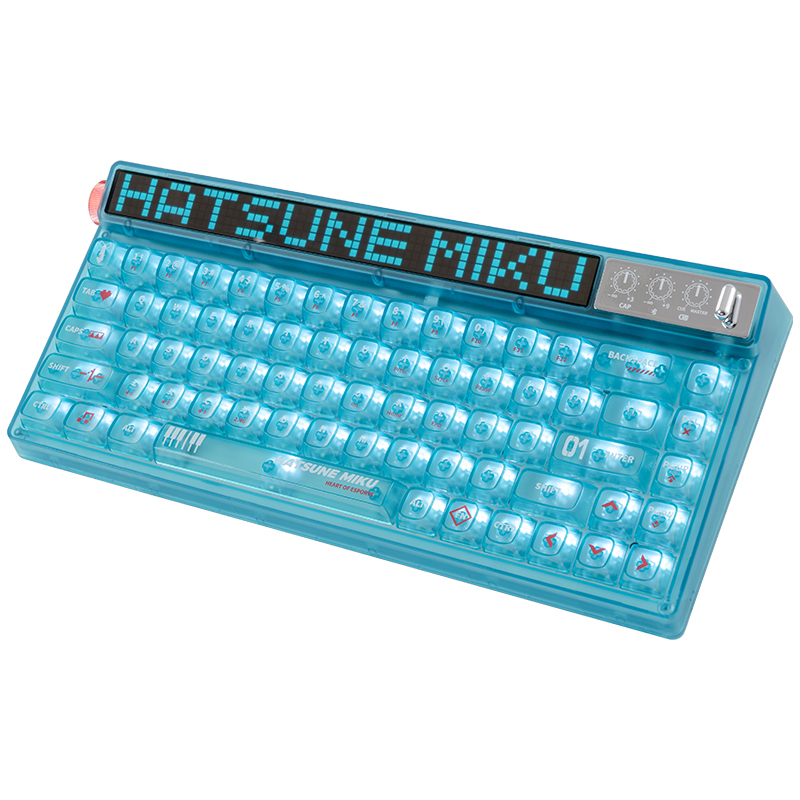 Anime Hatsune Miku Series Mech - огляд і ціна Gaming Keyboard Wireless