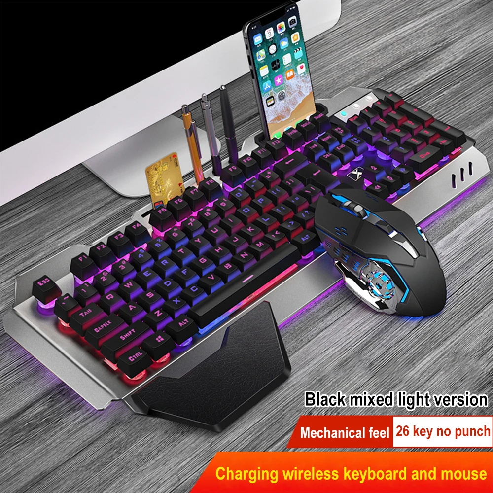 K680 Rechargeable 2.4G wireles - огляд і ціна Gaming Keyboard Mini