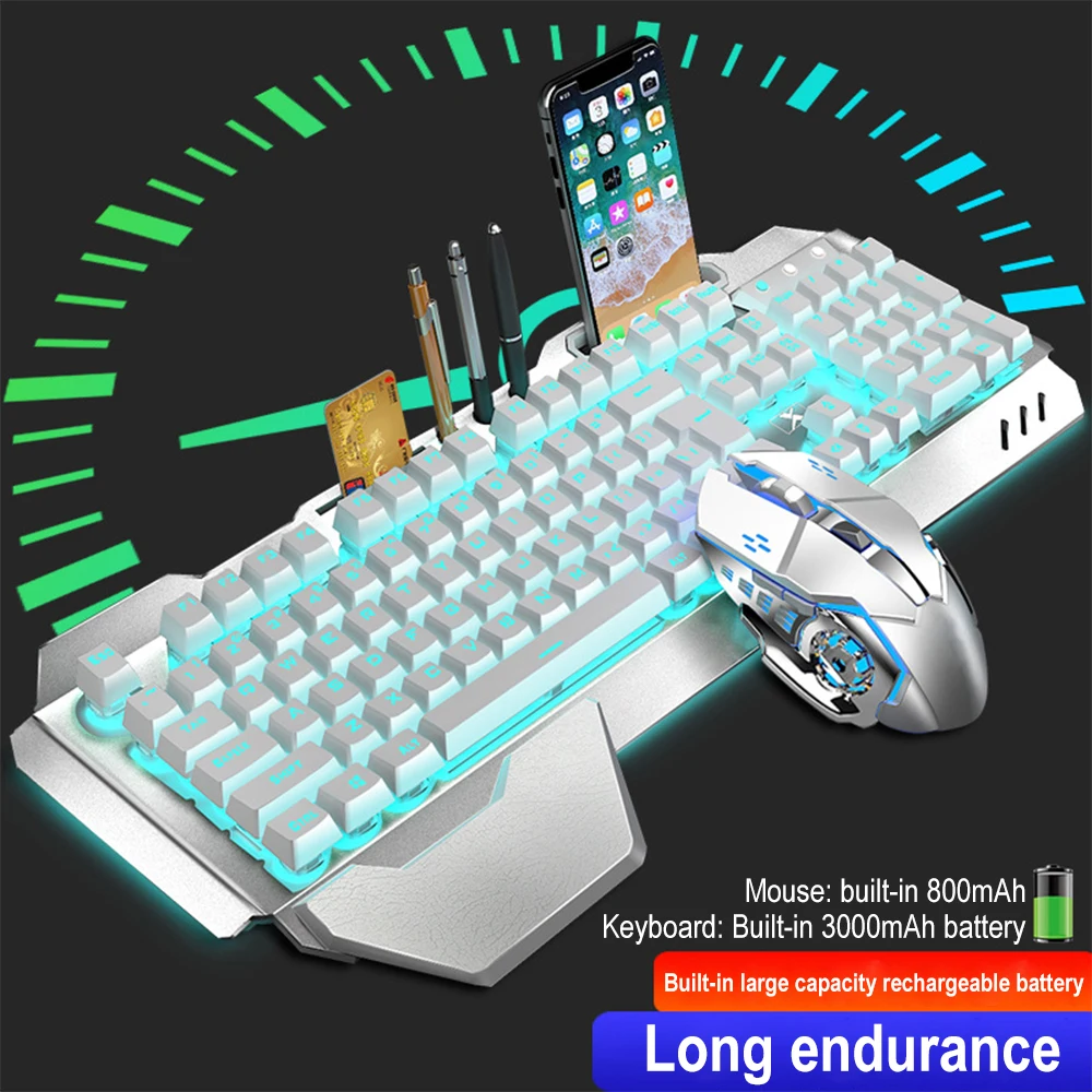K680 Rechargeable 2.4G wireles - огляд і ціна Gaming Keyboard Mini