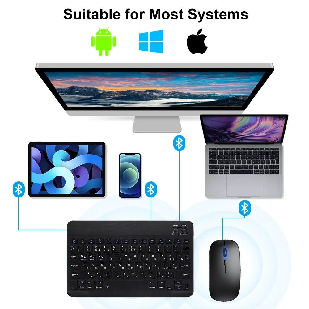 New 2025 Bluetooth Wireless Ke - огляд і ціна Gaming Keyboard Wireless