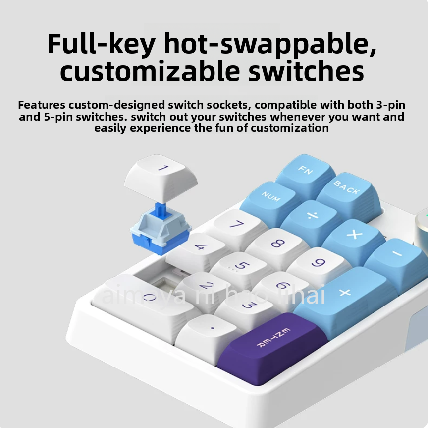 Kzzi K20 Mini Keypad Three Mod - огляд і ціна Gaming Keyboard Wireless
