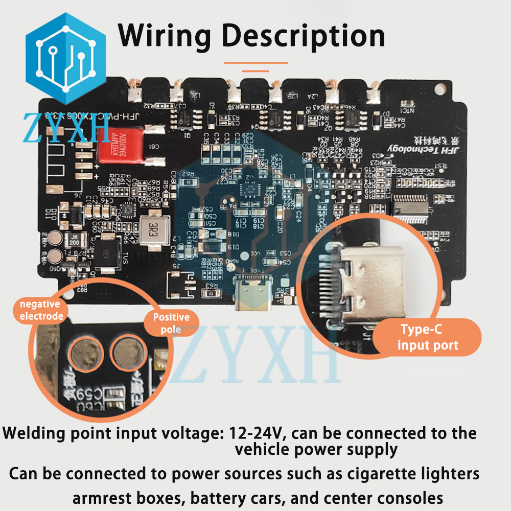 20W 22W Car Wireless Charging  - огляд і ціна Coiled Usb Cable
