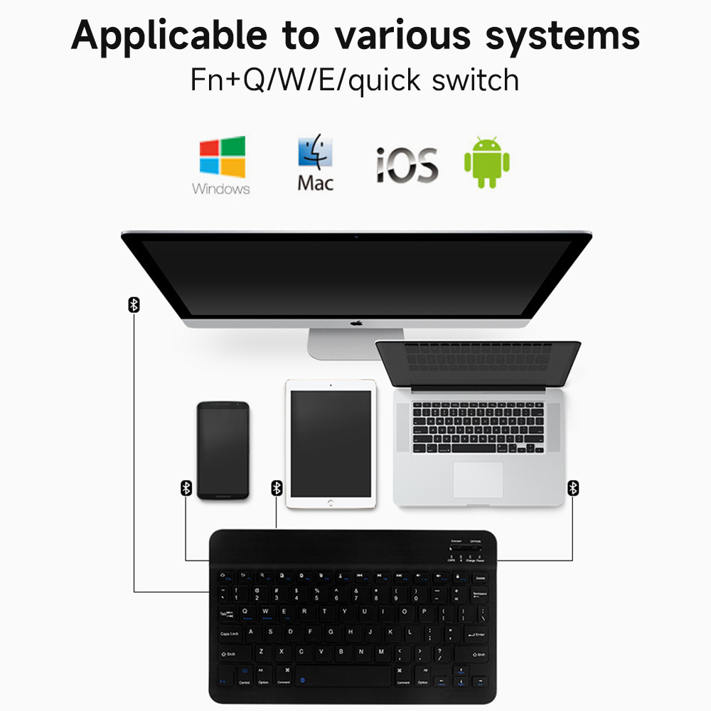Bluetooth Keyboard for IOS And - огляд і ціна Gaming Keyboard Wireless