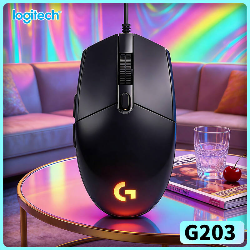Logitech G203 LIGHTSYNC Gaming - огляд і ціна Logitech Mouse G203