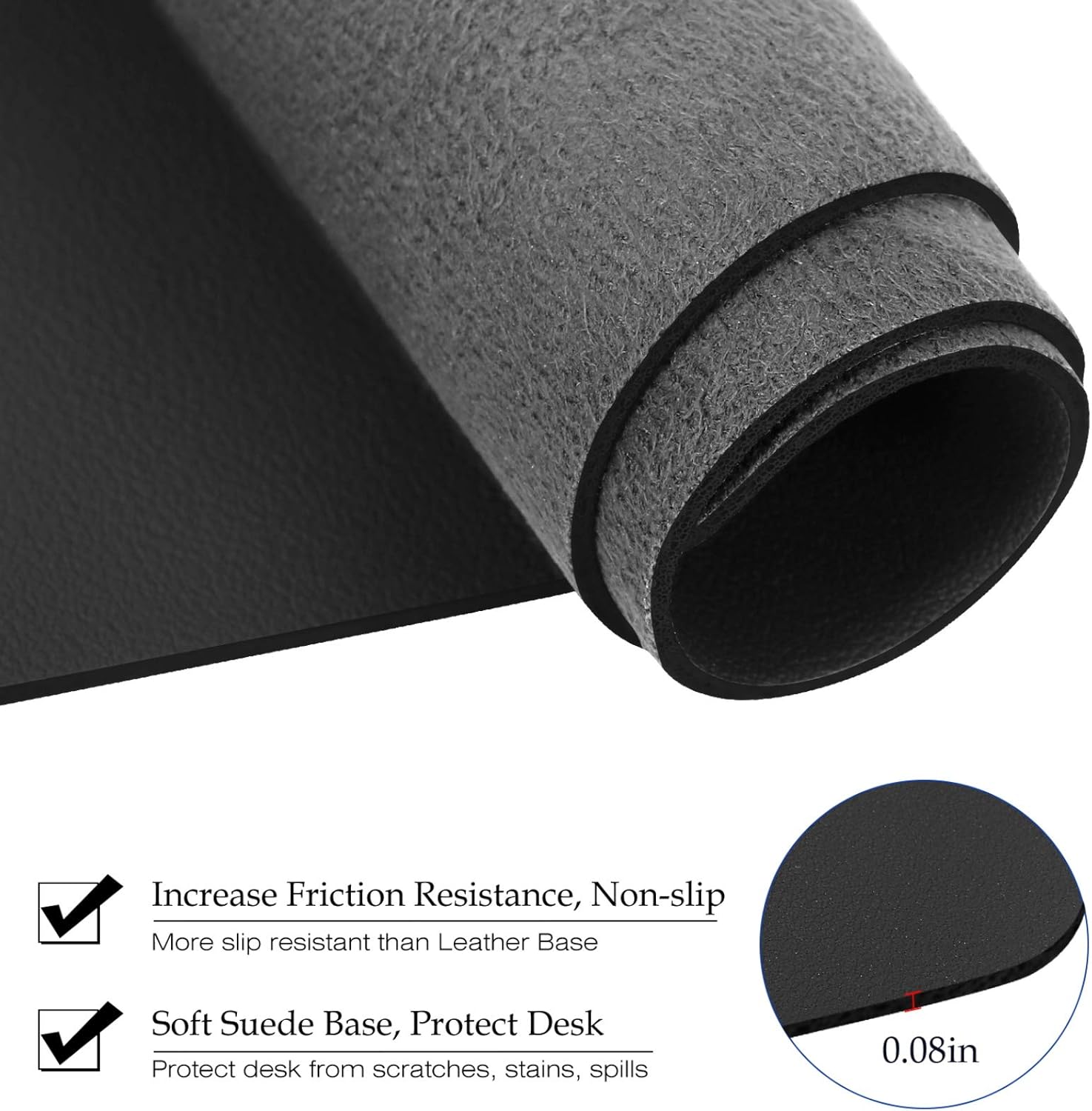 Large Size Leather Desk Pad,Of - огляд і ціна Gaming Keyboard Mouse
