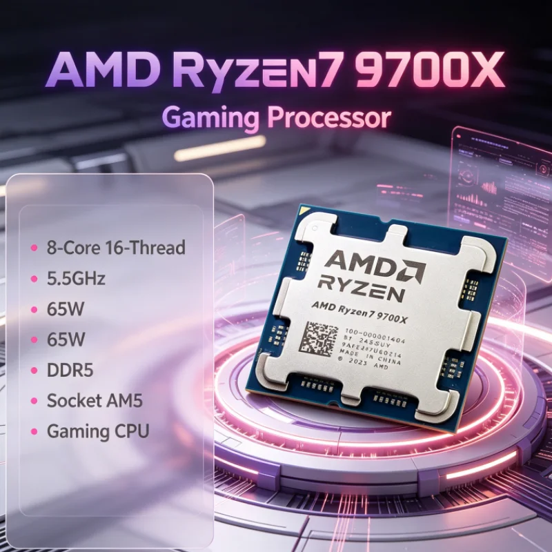 AMD Ryzen 7 9700X 8-Core 16-Th - огляд і ціна Amd Cpu Ryzen 7