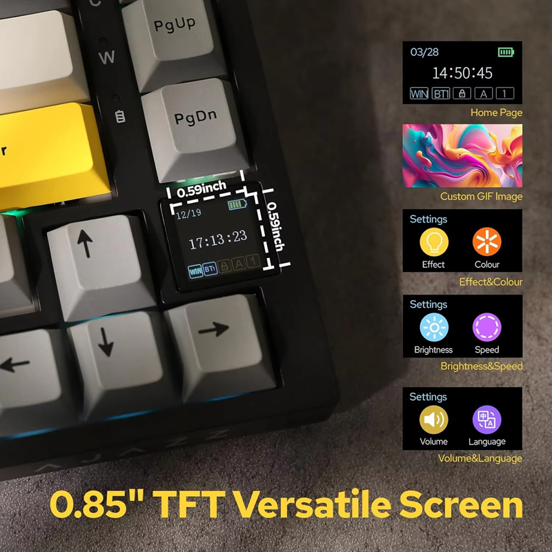AK820/AK820Pro Gaming Mechanic - огляд і ціна Gaming Keyboard Wireless