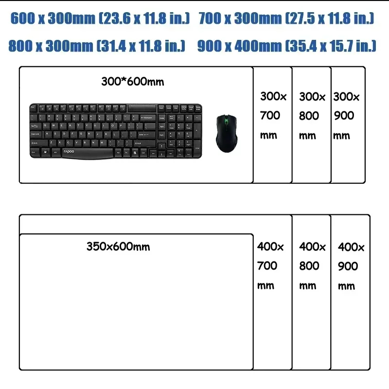 Mairuige XXL DIY Anime Mouse P - огляд і ціна Gaming Keyboard Mouse