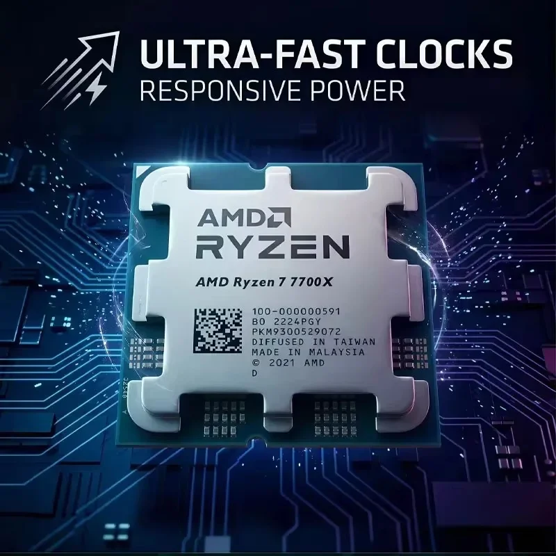 AMD Ryzen 7 7700X R7 7700X 8 C - огляд і ціна Amd Cpu Ryzen 7