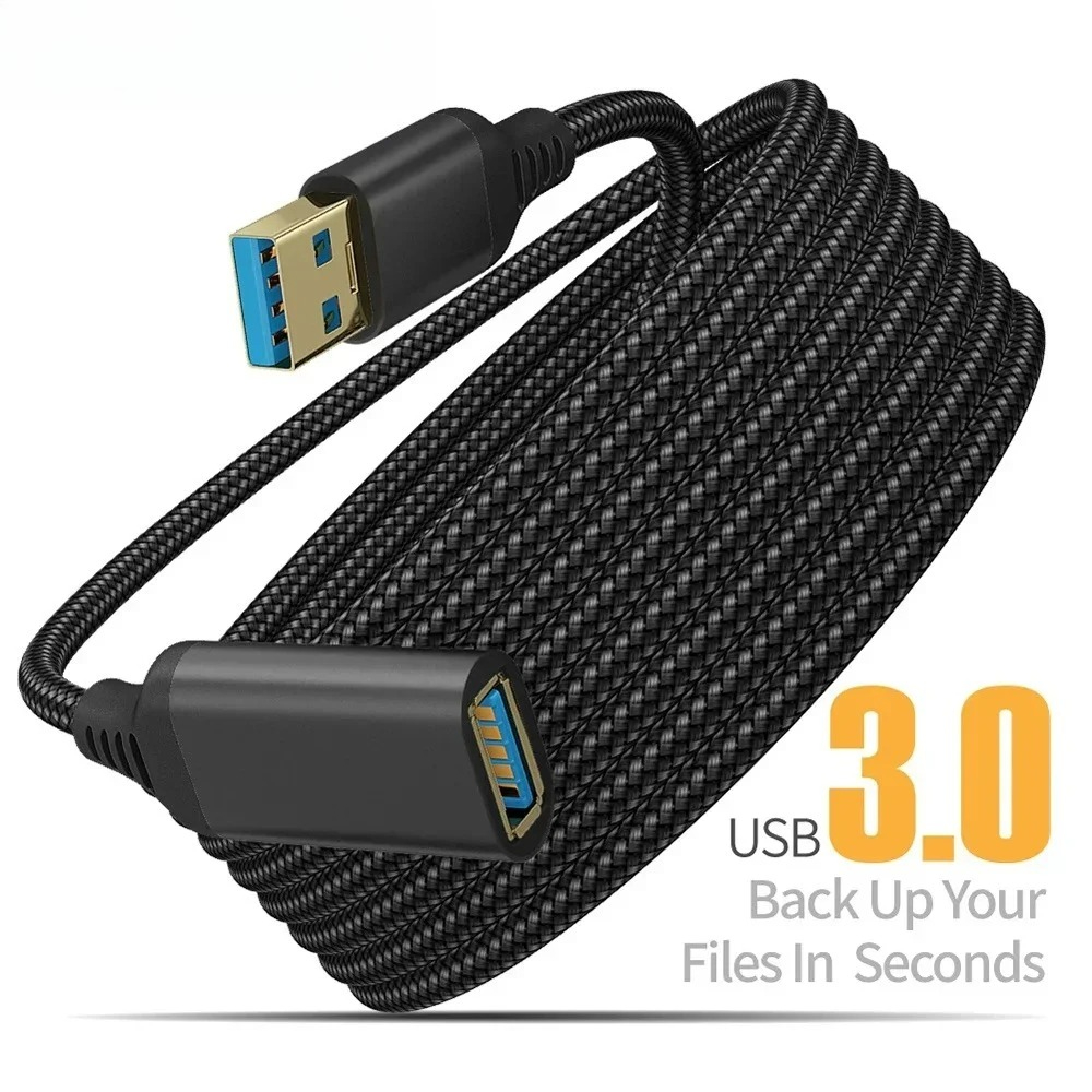 0.5/1/2/3/5m Nylon Braided USB - огляд і ціна Coiled Usb Cable