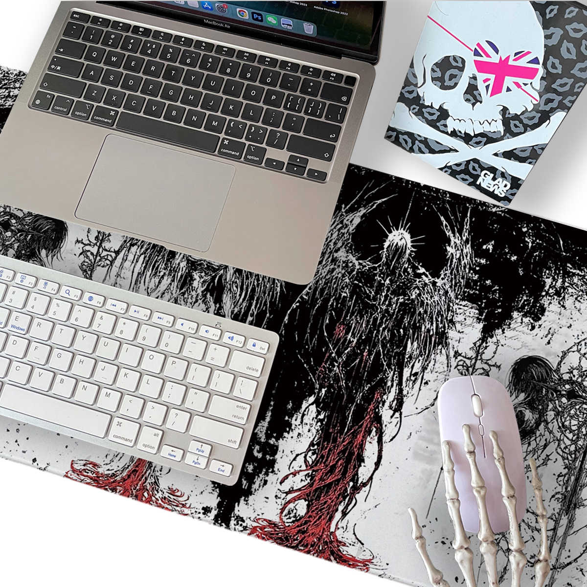 Dark Angel Art Design Large Si - огляд і ціна Gaming Keyboard Mouse