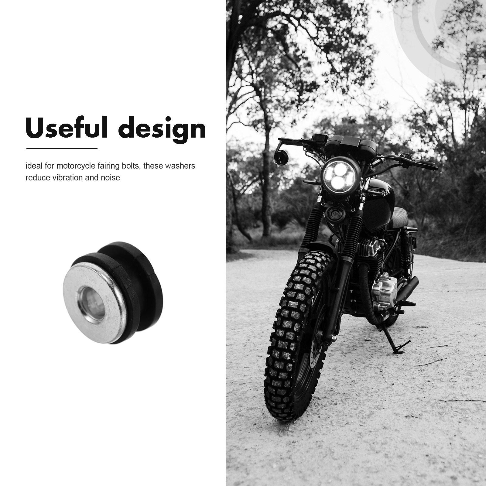 10Pcs Motorcycle Rubber Gasket - огляд і ціна Gasket Mount Kit
