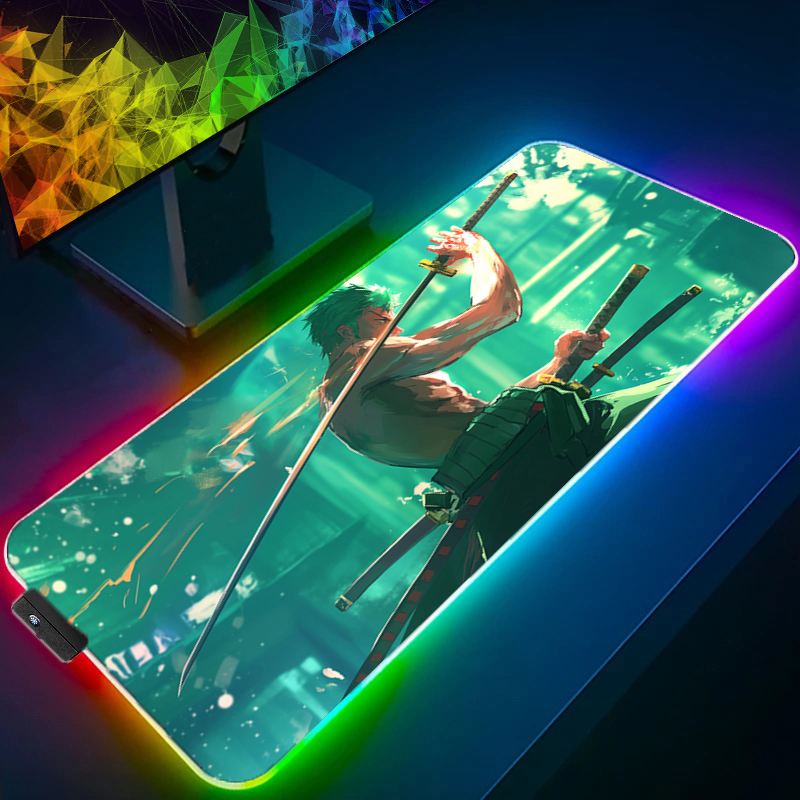 ONE PIECE Zoro Mouse Pad RGB G - огляд і ціна Gaming Keyboard Best