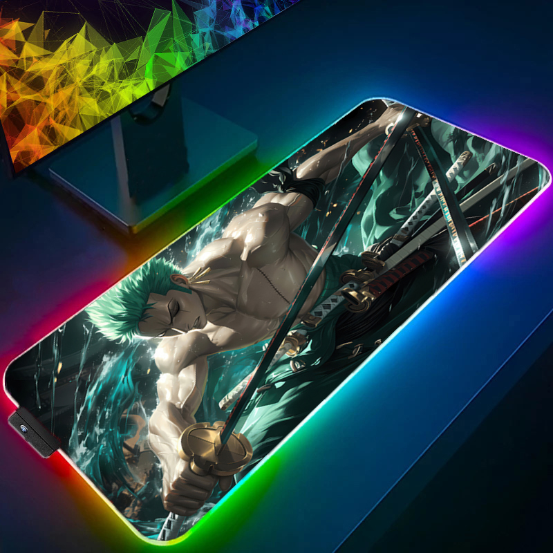 ONE PIECE Zoro Mouse Pad RGB G - огляд і ціна Gaming Keyboard Best