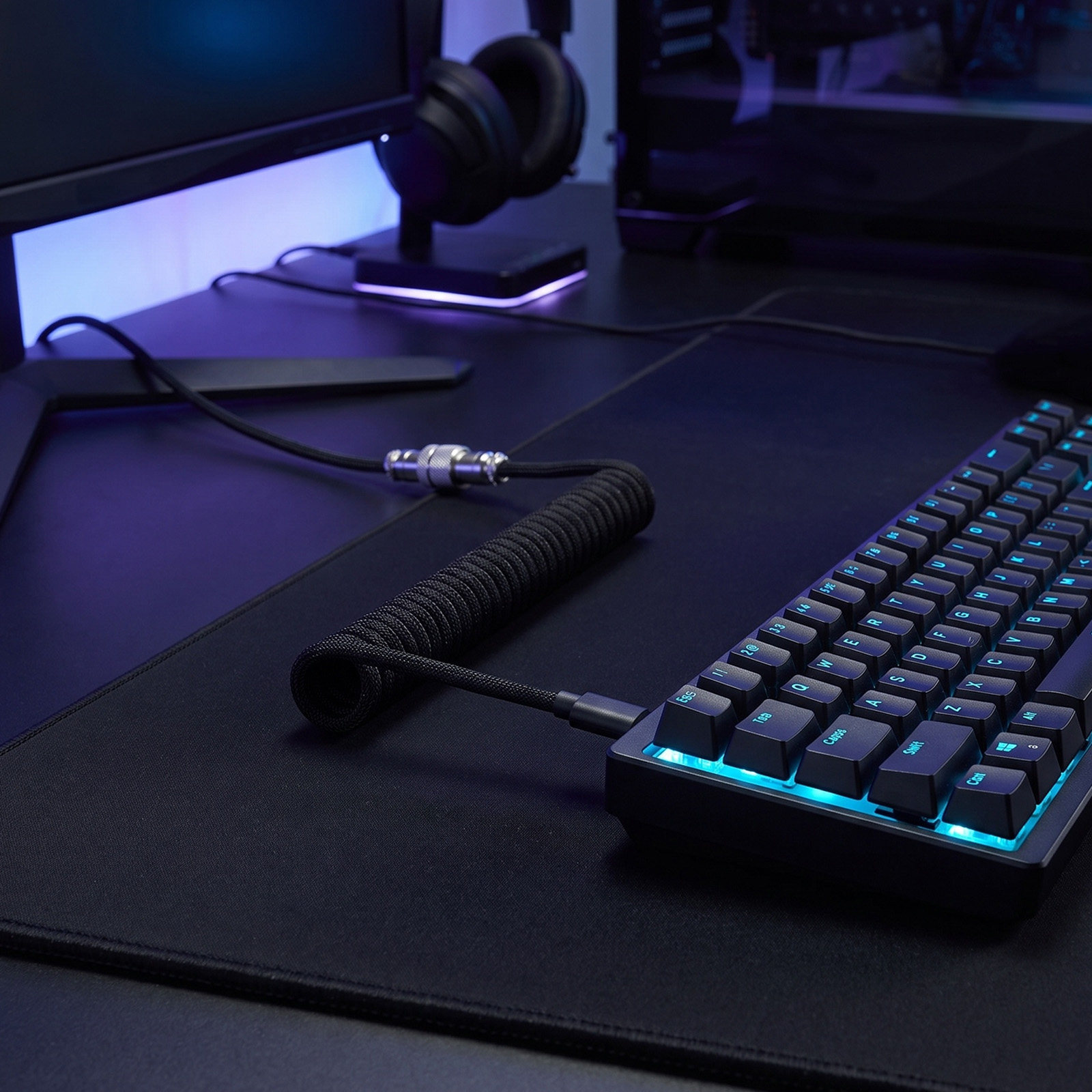 Mechanical Keyboard Coiled Cab - огляд і ціна Gaming Keyboard Extension