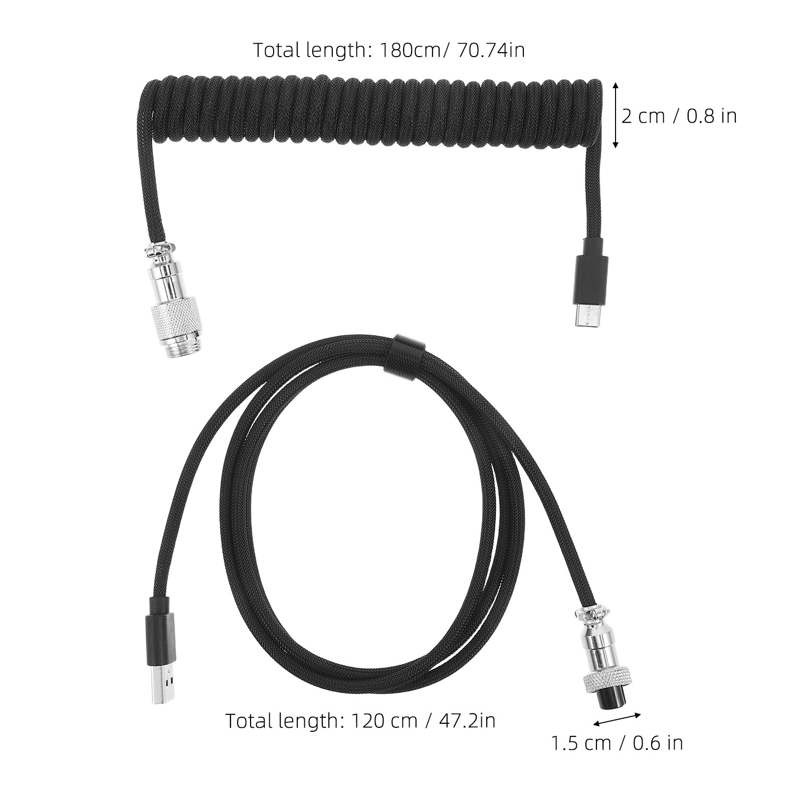 Mechanical Keyboard Coiled Cab - огляд і ціна Gaming Keyboard Extension