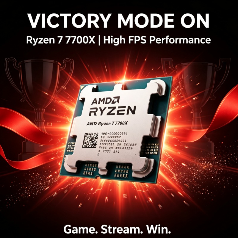 AMD Ryzen 7 7700X Content Crea - огляд і ціна Amd Cpu Ryzen 7
