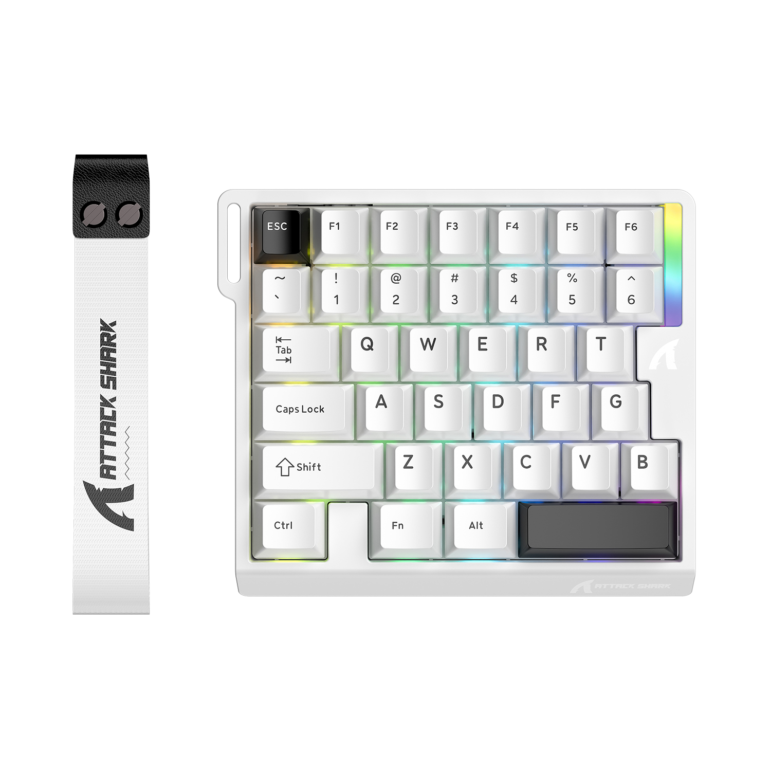 ATTACK SHARK M36HE Wired Magne - огляд і ціна Gaming Keyboard Half