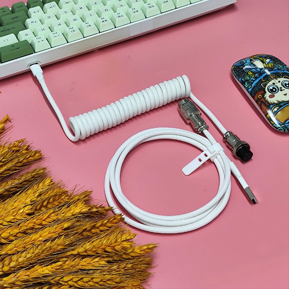 AAAE USB Type-C Cable for Gami - огляд і ціна Coiled Usb Cable