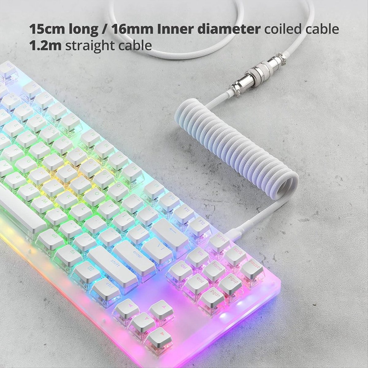 AAAE USB Type-C Cable for Gami - огляд і ціна Coiled Usb Cable