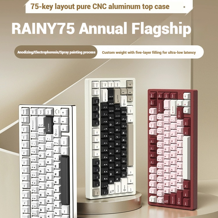 Wireless Bluetooth RAINY75 Cus - огляд і ціна Gaming Keyboard Wireless