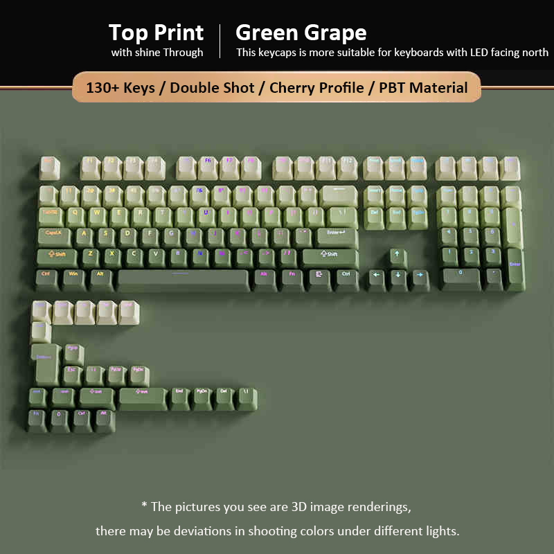 Green Grape Top-lit RGB Backli - огляд і ціна Gaming Keyboard No Rgb