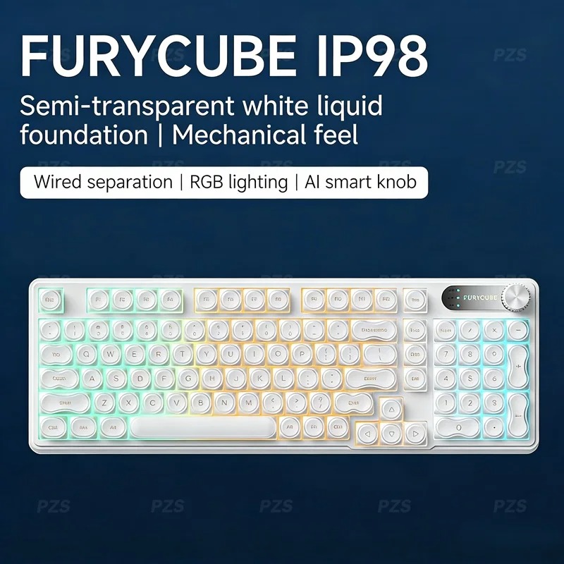 FURYCUBE IP98 Wired Keyboard R - огляд і ціна Gaming Keyboard Ip98