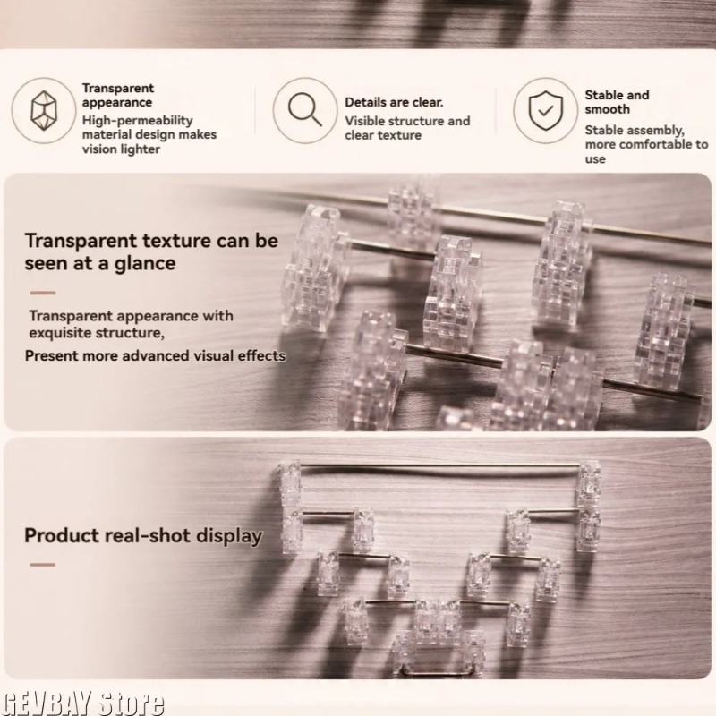 KEYNG High Transparent Non-Mag - огляд і ціна Film Switch Mod