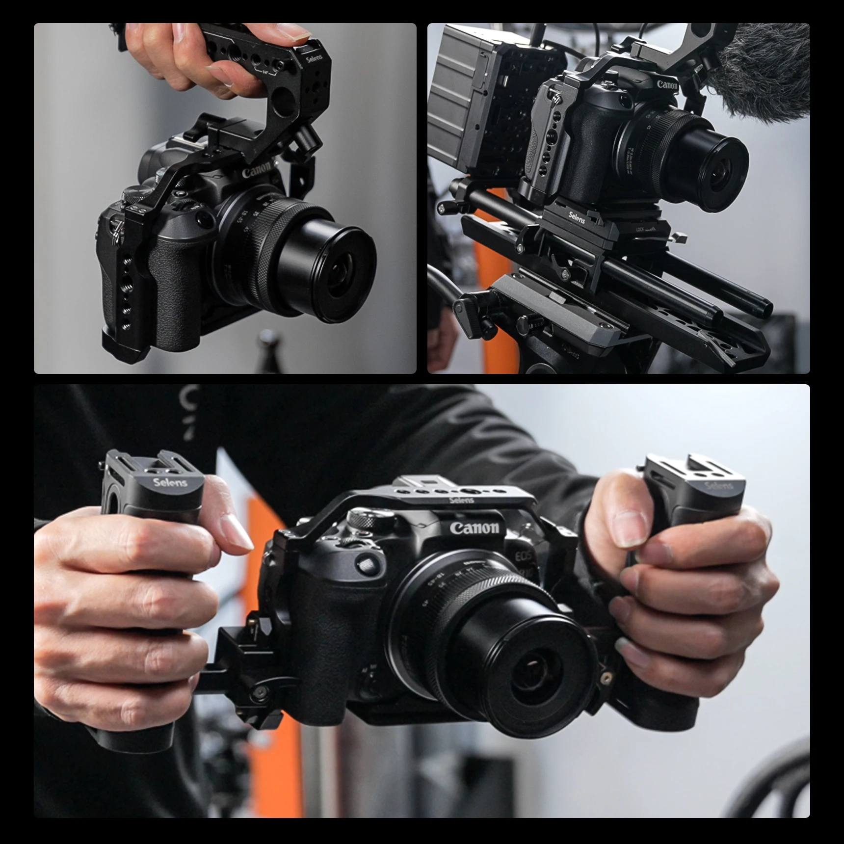 Selens Camera Full Cage Metal  - огляд і ціна Stabilizer Screw In