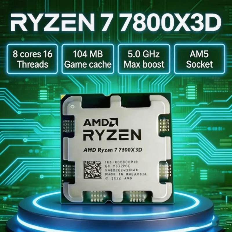 AMD Ryzen 7 7800X3D R7 7800X3D - огляд і ціна Amd Cpu Ryzen 7