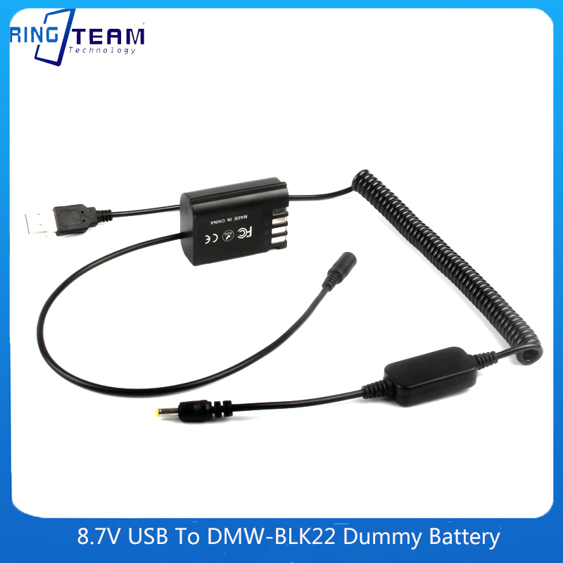 DMW-BLK22 Dummy Battery DMW-DC - огляд і ціна Coiled Usb Cable