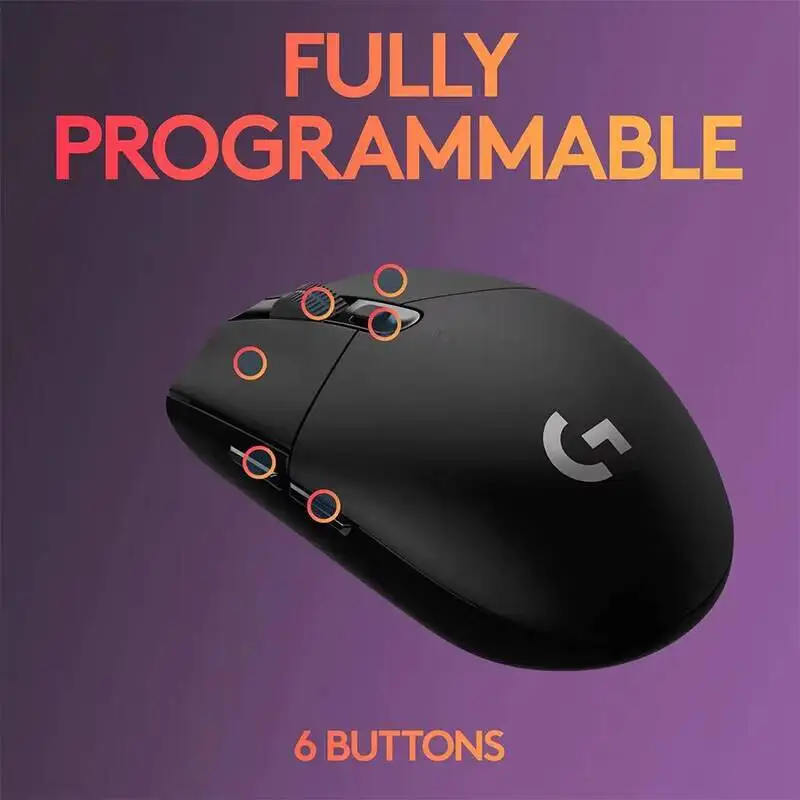 Logitech G305 Wireless Mouse,  - огляд і ціна Logitech Mouse G203