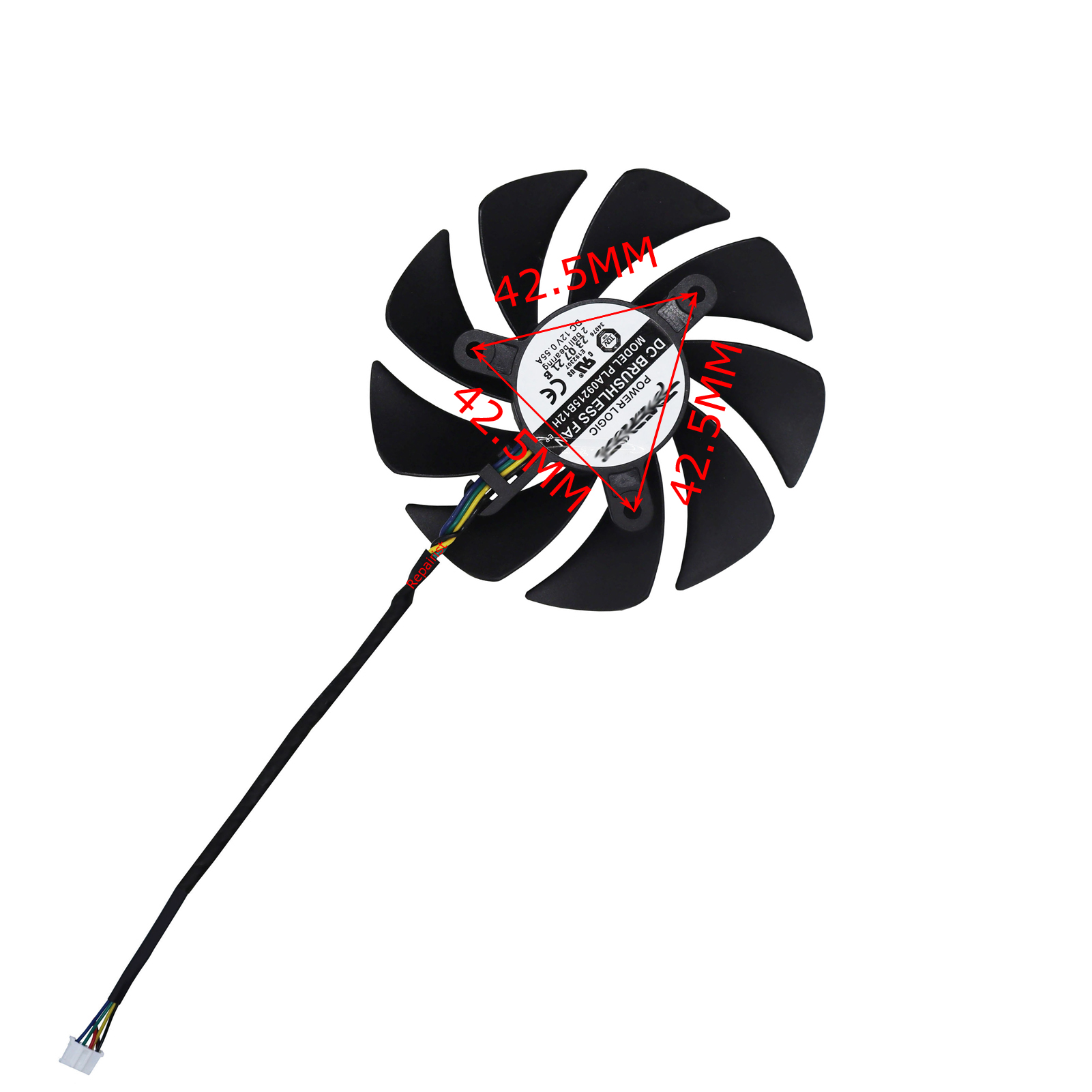 GPU Video Card Fan,For DELL 16 - огляд і ціна Nvidia Vga Rtx 4060