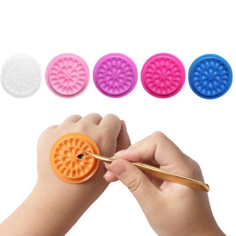 100pcs Eyelash Glue Holder Eye - огляд і ціна Gasket Mount Kit