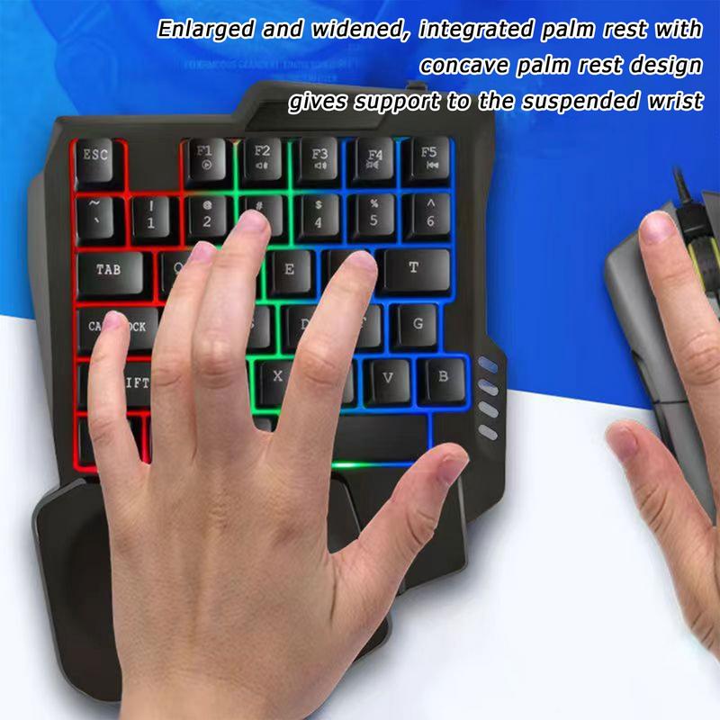 35 key Gaming Keyboard Single  - огляд і ціна Gaming Keyboard Half