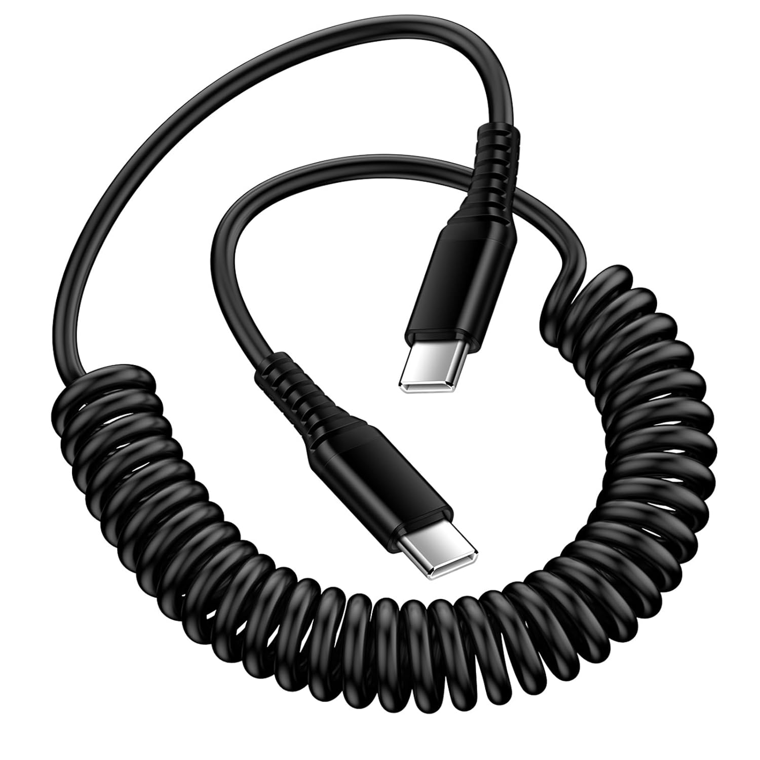 Android Auto USB C to USB C Ca - огляд і ціна Coiled Usb Cable