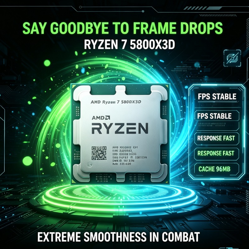 96MB Large Cache AMD Ryzen 7 5 - огляд і ціна Amd Cpu Ryzen 7